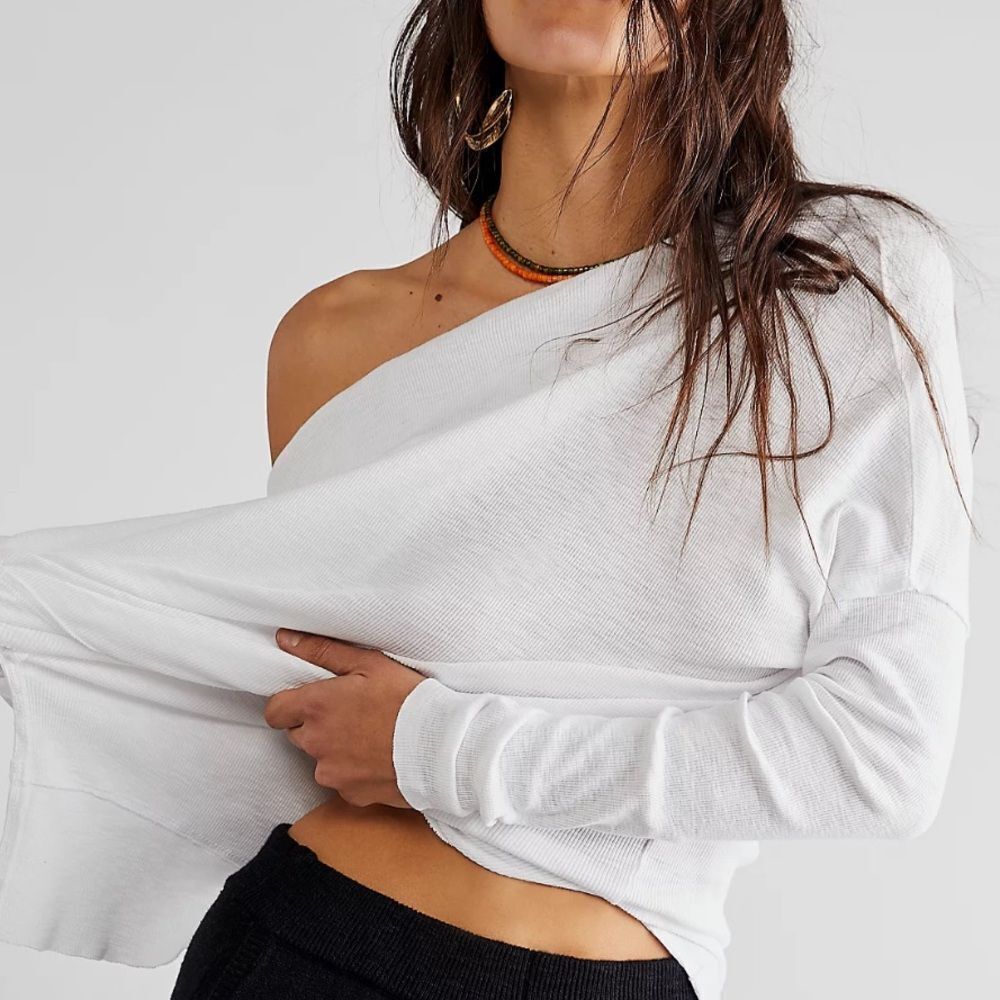 FREE PEOPLE Fuji Thermal White OB1442412